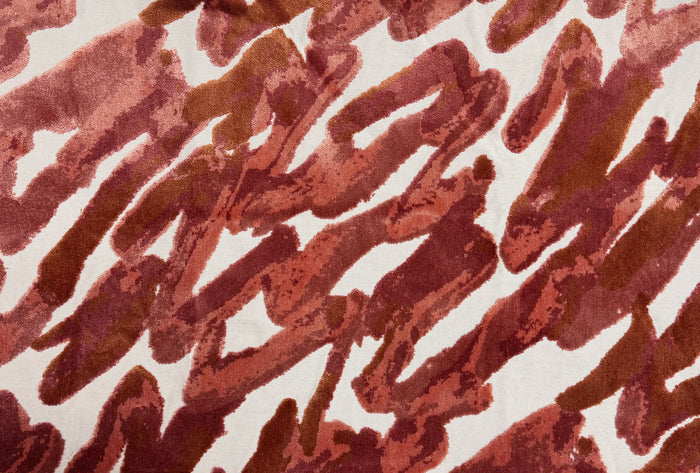 SPARK - MODERN PATTERN CUT VELVET UPHOLSTERY FABRIC BY THE YARD