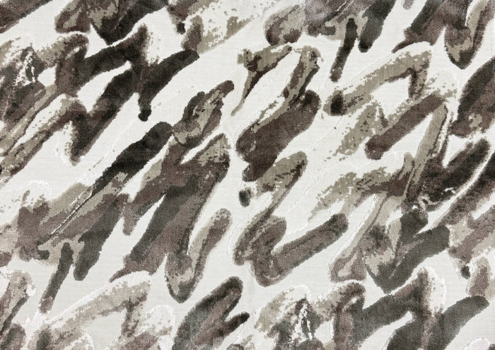 SPARK - MODERN PATTERN CUT VELVET UPHOLSTERY FABRIC BY THE YARD