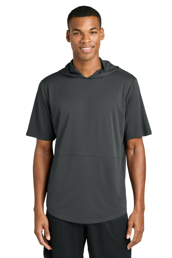 Sport-Tek® Club Short Sleeve Hoodie ST445