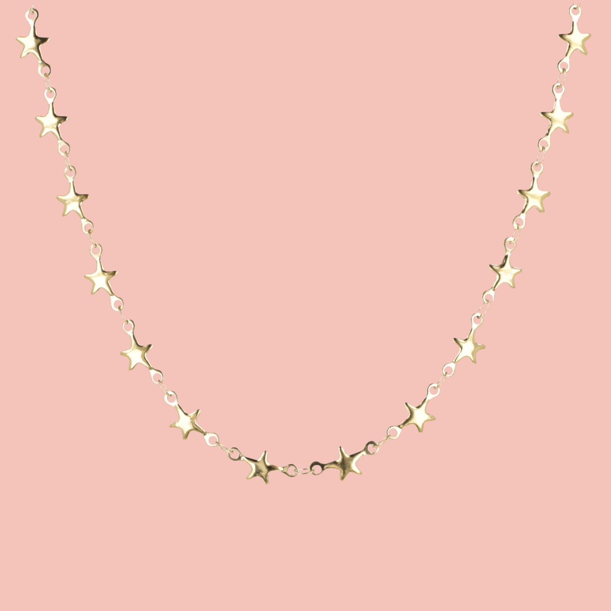 Star Necklace (Gold Plated)