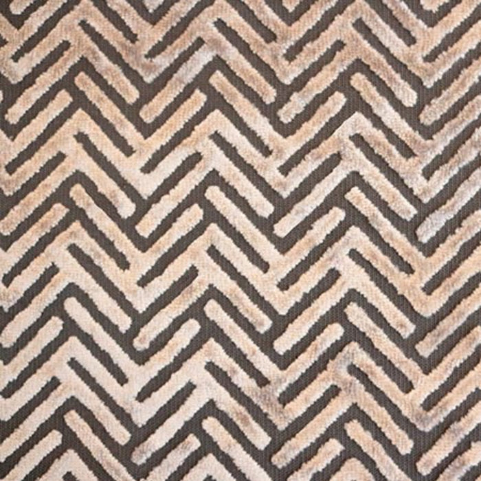 STARLET - GEOMETRIC PATTERN BURNOUT VELVET DRAPERY & UPHOLSTERY FABRIC BY THE YARD