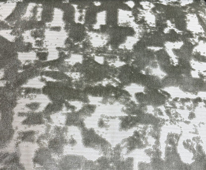 STELLA - ABSTRACT CUT VELVET UPHOLSTERY FABRIC BY THE YARD