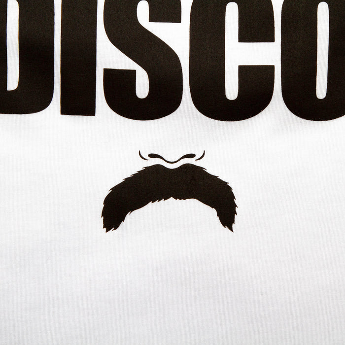 Support Your Local Disco Back Print - Tshirt - White