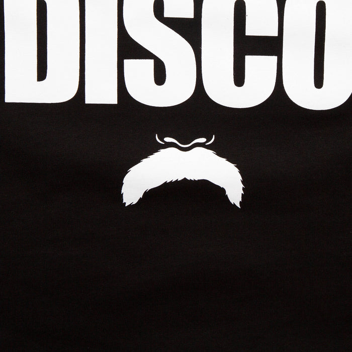Support Your Local Disco Front Print - Tshirt - Black