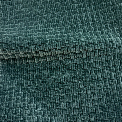 TESSA - CHENILLE BASKET WEAVE UPHOLSTERY FABRIC BY THE YARD