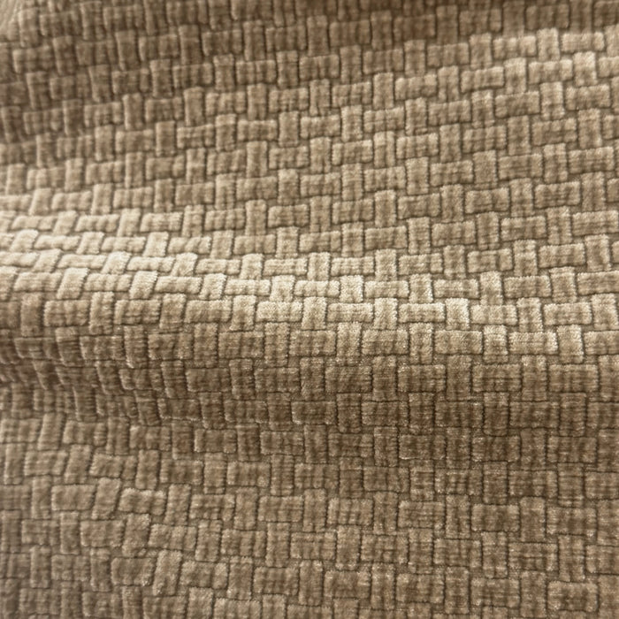 TESSA - CHENILLE BASKET WEAVE UPHOLSTERY FABRIC BY THE YARD