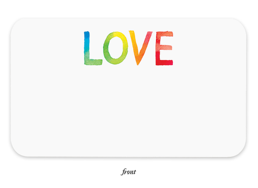 Tie Dye Love Little Notes
