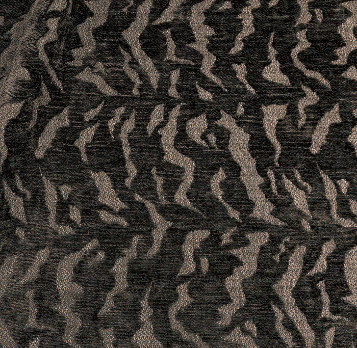 TIGRE - ABSTRACT CHENILLE UPHOLSTERY FABRIC BY THE YARD