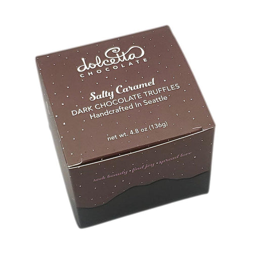 Truffles - Salty Caramel Dark Chocolate by Dolcetta Artisan Sweets