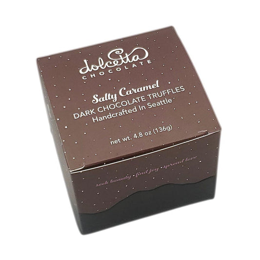 Truffles - Salty Caramel Dark Chocolate by Dolcetta Artisan Sweets