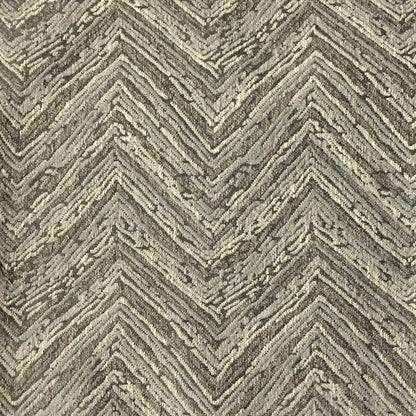 Norwich - Chevron Pattern Heavy Chenille Upholstery Fabric by the Yard - Available in 8 Colors - Driftwood - Top Fabric - 8