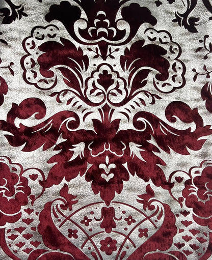VERONA - Full Silk Printed Aluminium Velvet