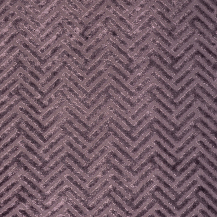 Vienna - Beethoven, Geometric Arrow Pattern BURNOUT VELVET Upholstery Fabric