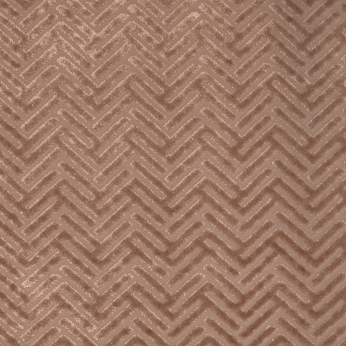 Vienna - Beethoven, Geometric Arrow Pattern BURNOUT VELVET Upholstery Fabric
