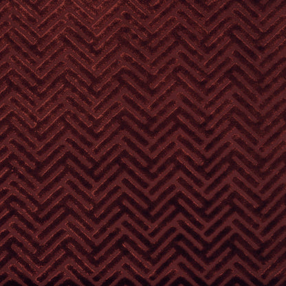 Vienna - Beethoven, Geometric Arrow Pattern BURNOUT VELVET Upholstery Fabric