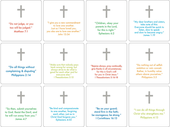 Youth Verse Cards with Easel