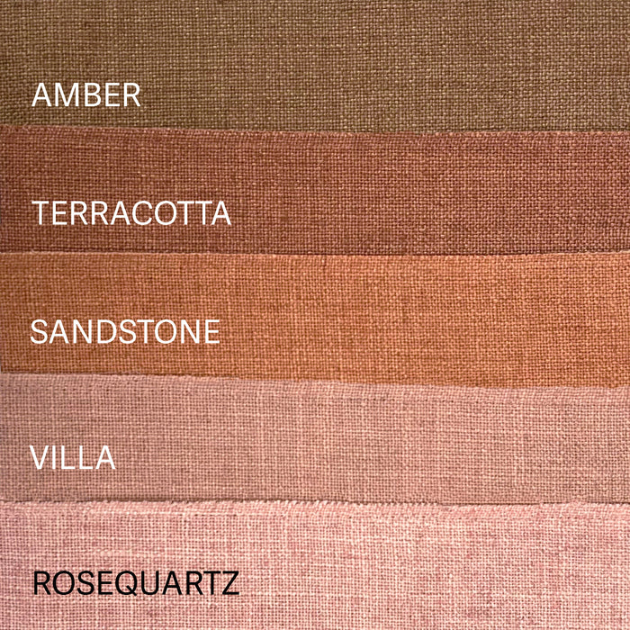 ZUMA - BLAKE, LINEN POLYESTER BLENDED BURLAP UPHOLSTERY FABRIC BY THE YARD